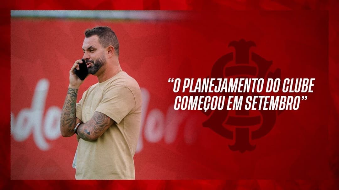 Magrão fala sobre a sua trajetória como gestor no Inter e os desafios da função