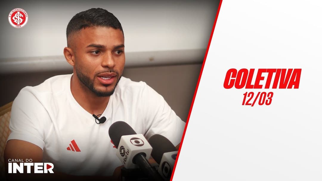 Wanderson concede entrevista coletiva em Brasília